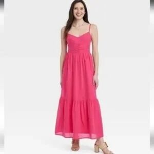 WILL BE GONE SOON) NWT, "Dark pink", Maxi/midi, Dress By "Universal Thread"